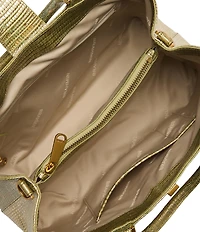 BRAHMIN Olive Bachata Collection Small Denise Top Handle Satchel Bag
