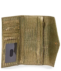 BRAHMIN Olive Bachata Collection Veronica Wallet
