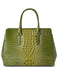 BRAHMIN Olive Melbourne Collection Finley Satchel