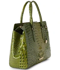 BRAHMIN Olive Melbourne Collection Finley Satchel