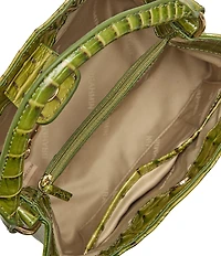 BRAHMIN Olive Melbourne Collection Mini Amelia Top Handle Crossbody Bag