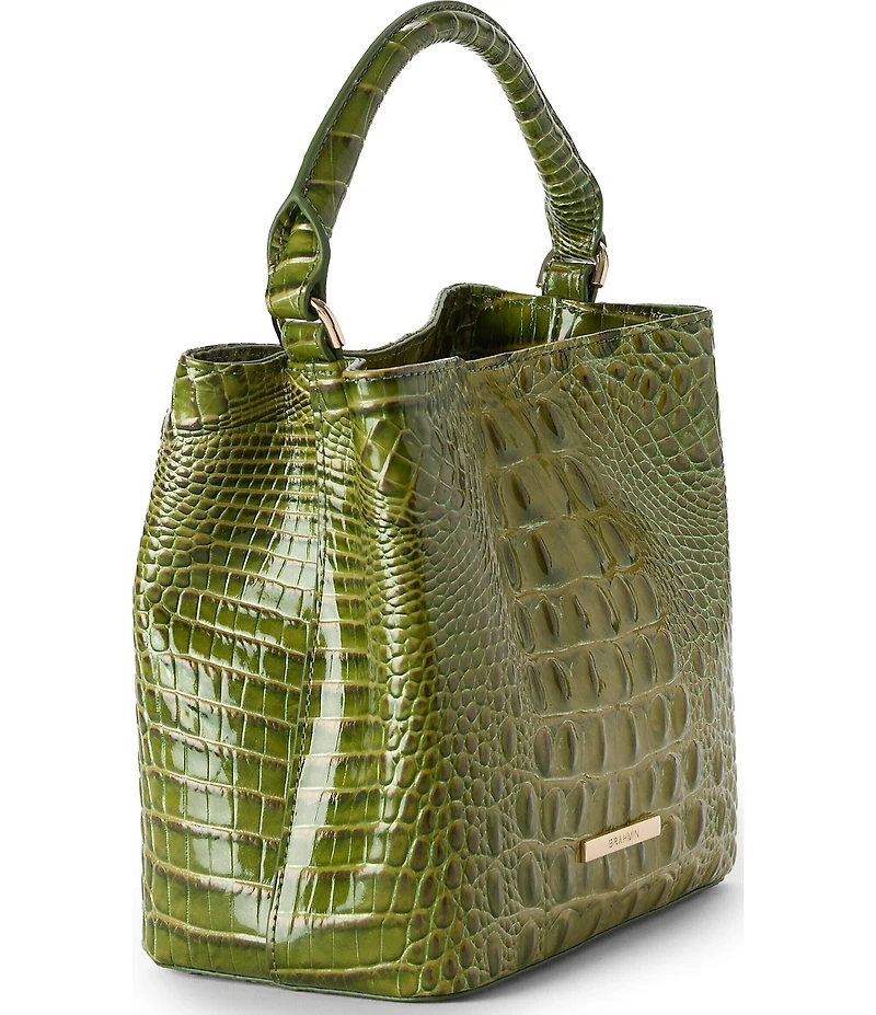 BRAHMIN Olive Melbourne Collection Mini Amelia Top Handle Crossbody Bag