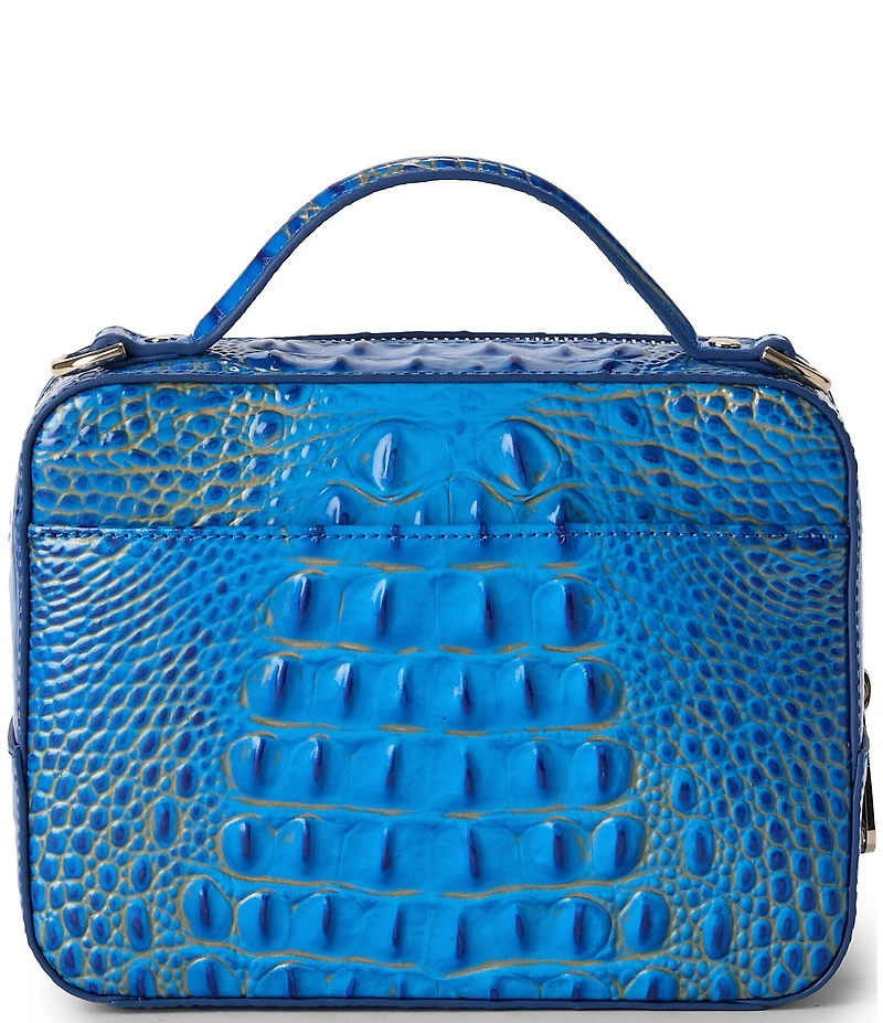 BRAHMIN Omber Melbourne Collection Electric Indigo Tori Crossbody Bag