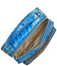 BRAHMIN Omber Melbourne Collection Electric Indigo Tori Crossbody Bag