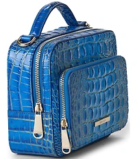 BRAHMIN Omber Melbourne Collection Electric Indigo Tori Crossbody Bag