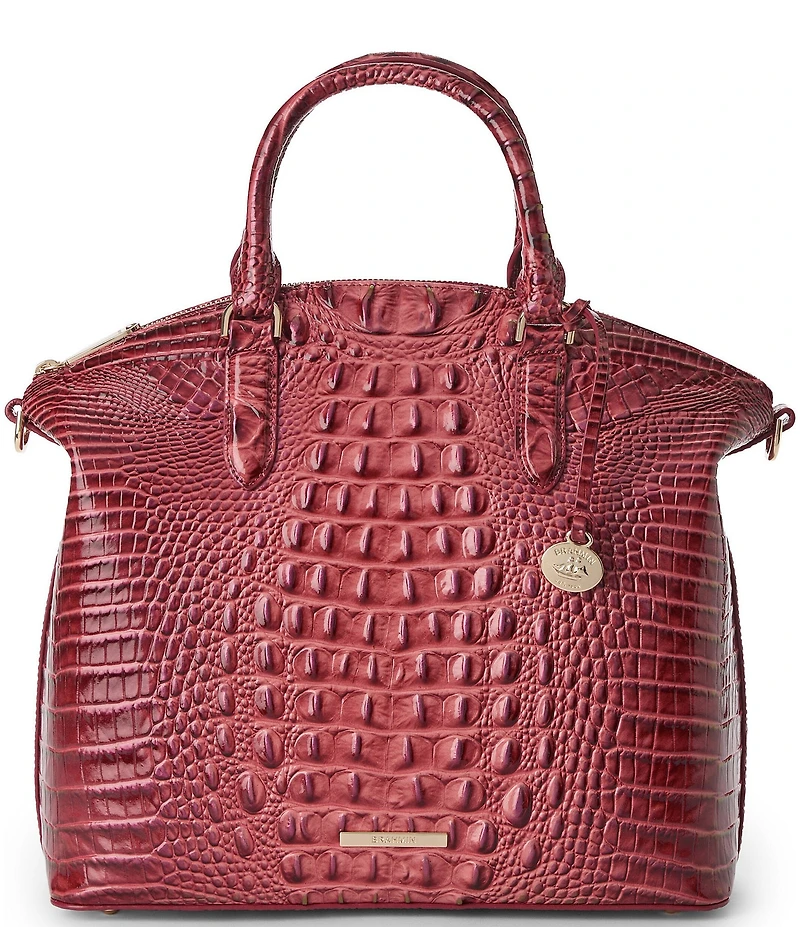 BRAHMIN Ombre Melbourne Collection Coquette Large Duxbury Satchel Bag