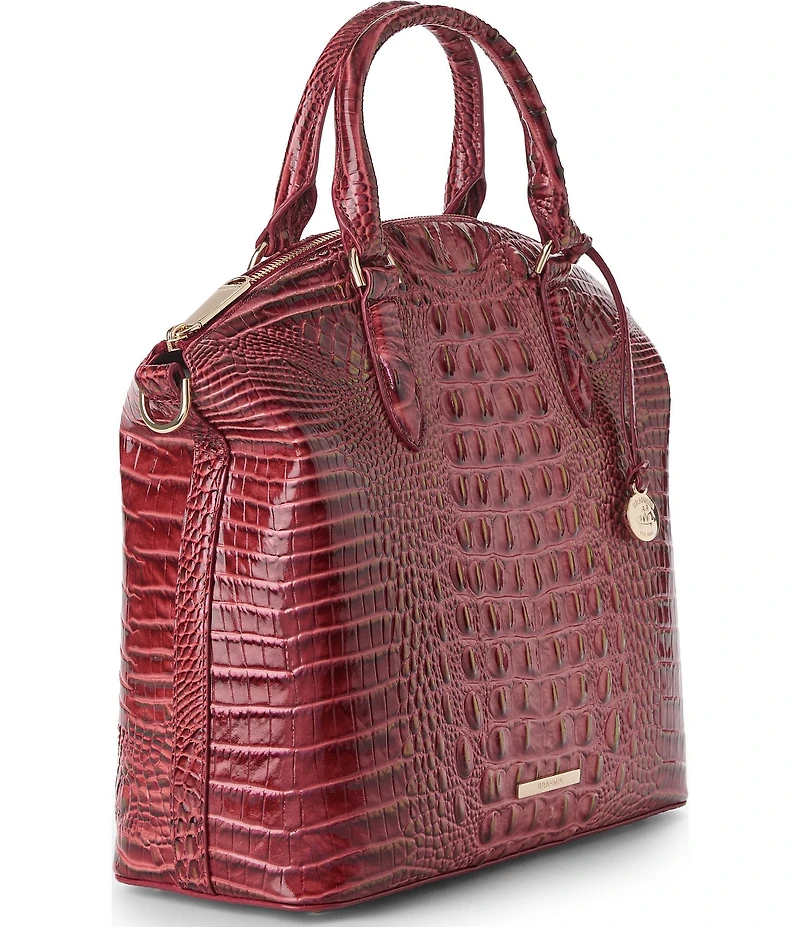 BRAHMIN Ombre Melbourne Collection Coquette Large Duxbury Satchel Bag