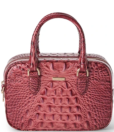 BRAHMIN Ombre Melbourne Collection Coquette Mara Satchel Bag