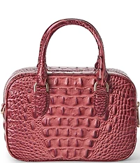 BRAHMIN Ombre Melbourne Collection Coquette Mara Satchel Bag