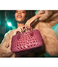 BRAHMIN Ombre Melbourne Collection Coquette Mara Satchel Bag