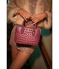 BRAHMIN Ombre Melbourne Collection Coquette Mara Satchel Bag