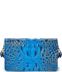 BRAHMIN Ombre Melbourne Collection Electric Indigo Minuette Crossbody Bag