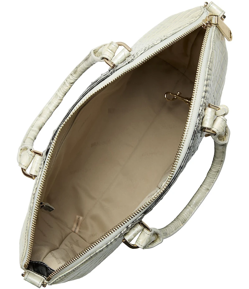 BRAHMIN Ombre Melbourne Collection Everlasting Large Duxbury Satchel Bag