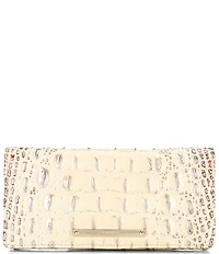BRAHMIN Ombre Melbourne Collection Ginger Adelle Leather Bifold Wallet