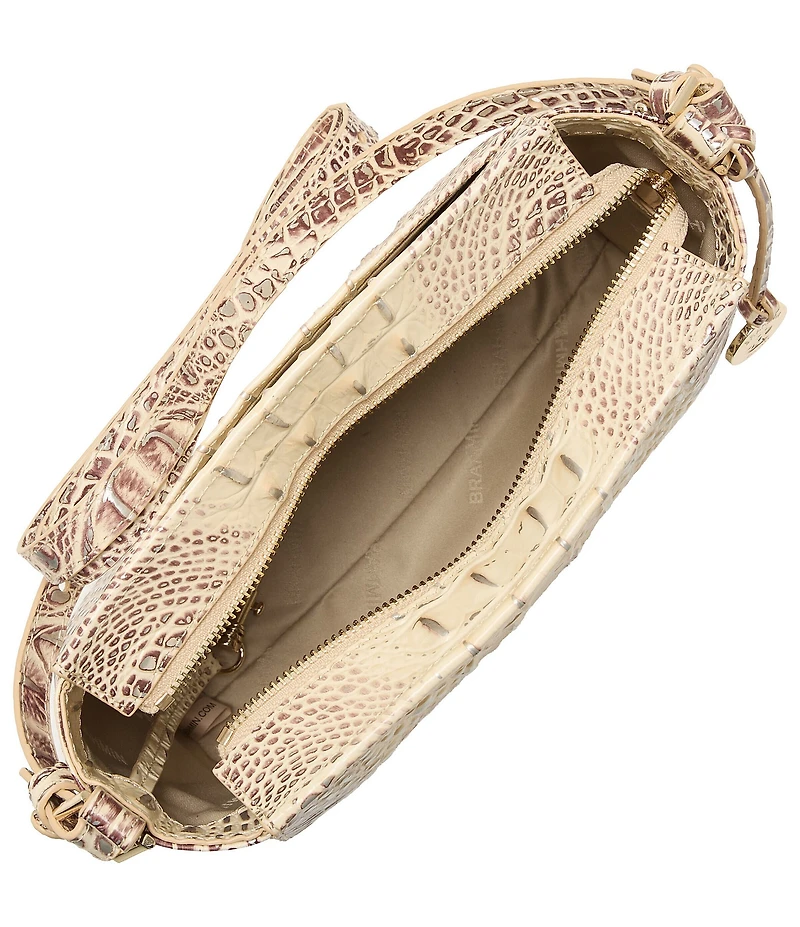 BRAHMIN Ombre Melbourne Collection Ginger Hillary Crossbody Bag