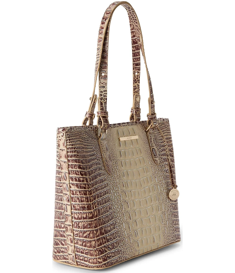 BRAHMIN Ombre Melbourne Collection Ginger Medium Asher Tote Bag
