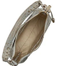 BRAHMIN Ombre Melbourne Collection Mindful Grey Amira Shoulder Bag