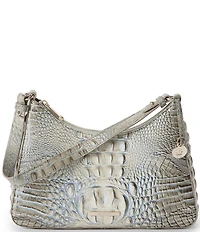 BRAHMIN Ombre Melbourne Collection Mindful Grey Esme Shoulder Bag