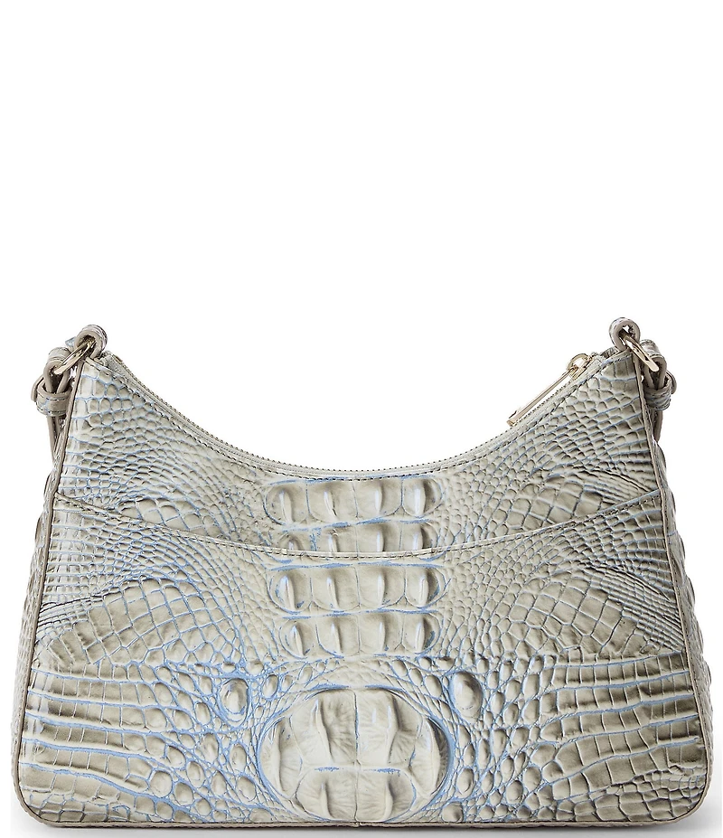 BRAHMIN Ombre Melbourne Collection Mindful Grey Esme Shoulder Bag