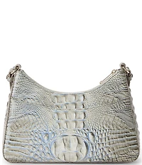 BRAHMIN Ombre Melbourne Collection Mindful Grey Esme Shoulder Bag