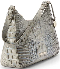 BRAHMIN Ombre Melbourne Collection Mindful Grey Esme Shoulder Bag