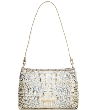 BRAHMIN Ombre Melbourne Collection Mindful Grey Lorelei Shoulder Bag