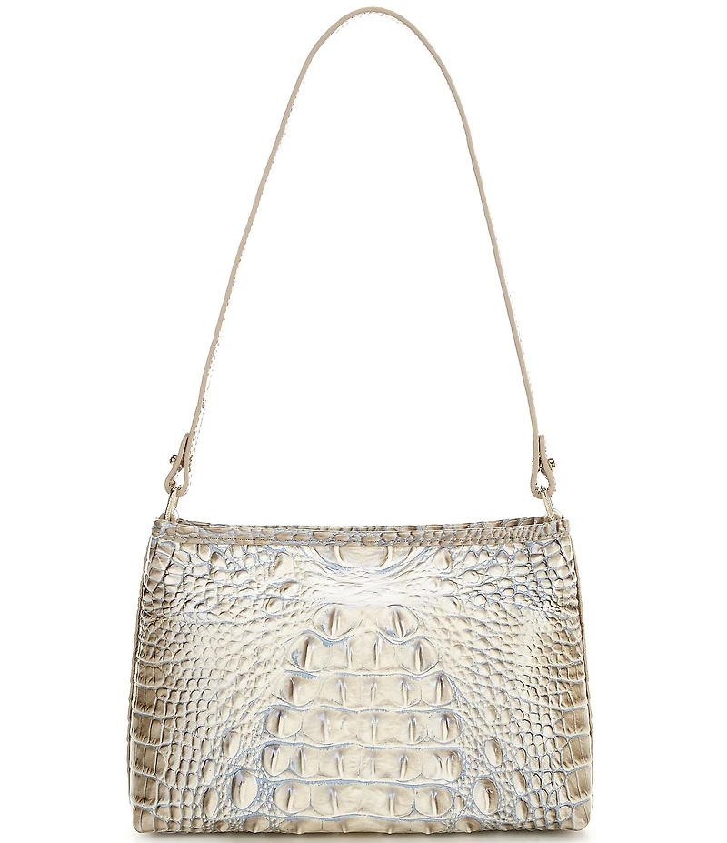 BRAHMIN Ombre Melbourne Collection Mindful Grey Lorelei Shoulder Bag