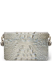 BRAHMIN Ombre Melbourne Collection Mindful Grey Minuette Crossbody Bag