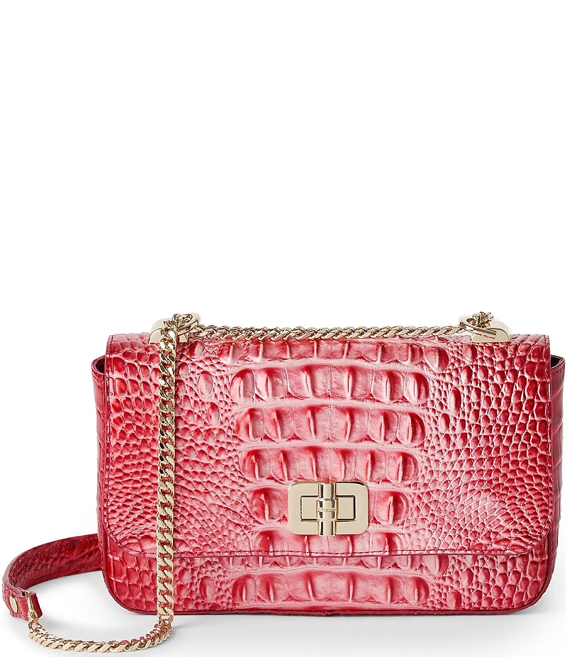 BRAHMIN Ombre Melbourne Rosa Embrace Crossbody Shoulder Bag