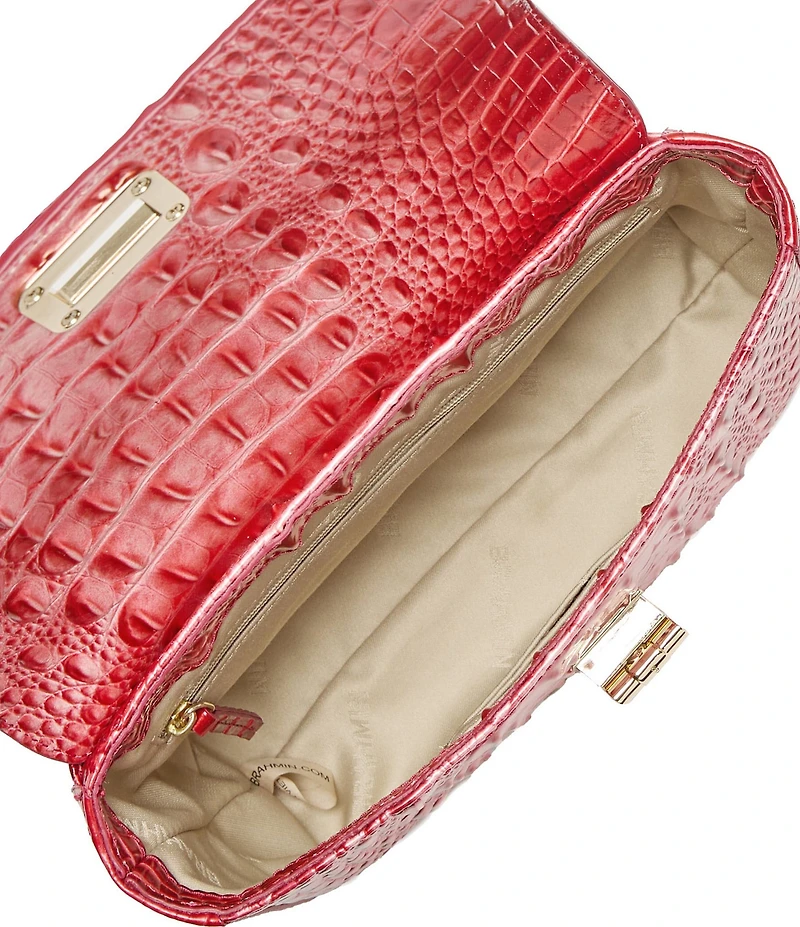 BRAHMIN Ombre Melbourne Rosa Embrace Crossbody Shoulder Bag