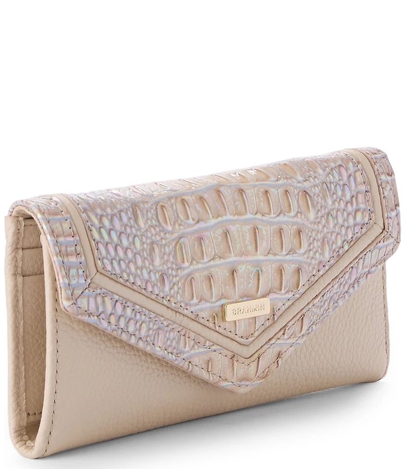BRAHMIN Pearl Admire Collection Veronica Envelope Wallet