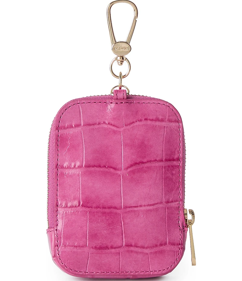 BRAHMIN Pink Alba Collection Katelynn Pouch