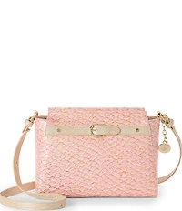 BRAHMIN Pink Novella Collection Hillary Crossbody Bag