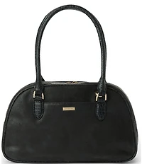 BRAHMIN Premier Collection Angie Patchwork Dome Satchel Bag