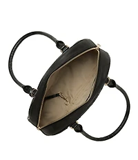 BRAHMIN Premier Collection Angie Patchwork Dome Satchel Bag