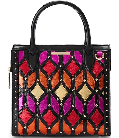 BRAHMIN Premier Collection Showtime Royale Small Caroline Satchel Bag