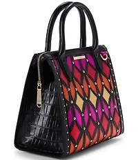 BRAHMIN Premier Collection Showtime Royale Small Caroline Satchel Bag