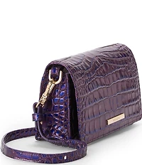 BRAHMIN Purple Acro Minuette Crossbody Bag