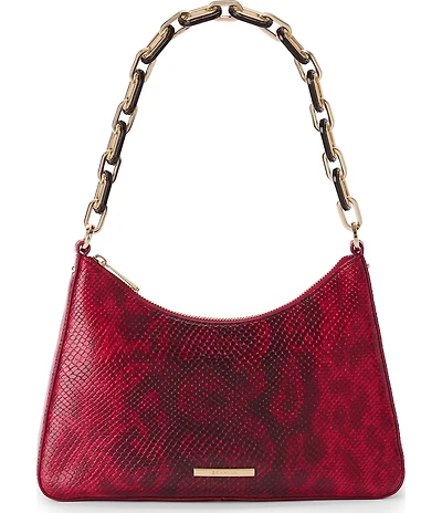 BRAHMIN Red Opal Cassatt Collection Mod Esme Shoulder Bag