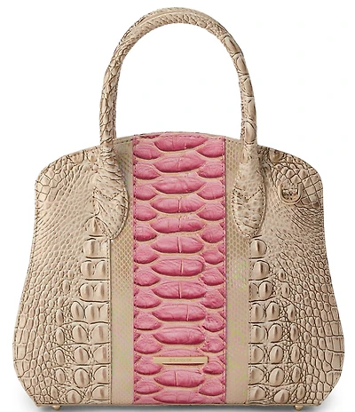 BRAHMIN Resort Collection Multi Rosetta Satchel Bag
