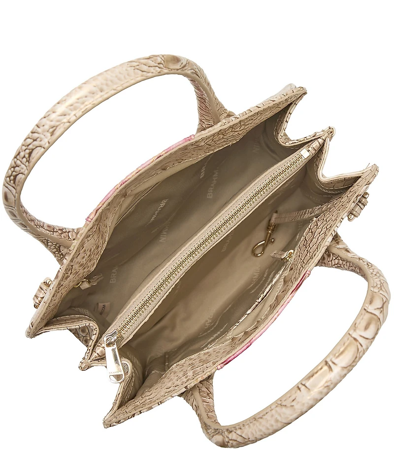 BRAHMIN Resort Collection Multi Rosetta Satchel Bag