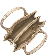 BRAHMIN Resort Collection Multi Rosetta Satchel Bag