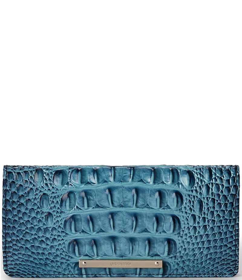 BRAHMIN Retro Blue Ady Wallet