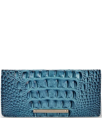 BRAHMIN Retro Blue Ady Wallet