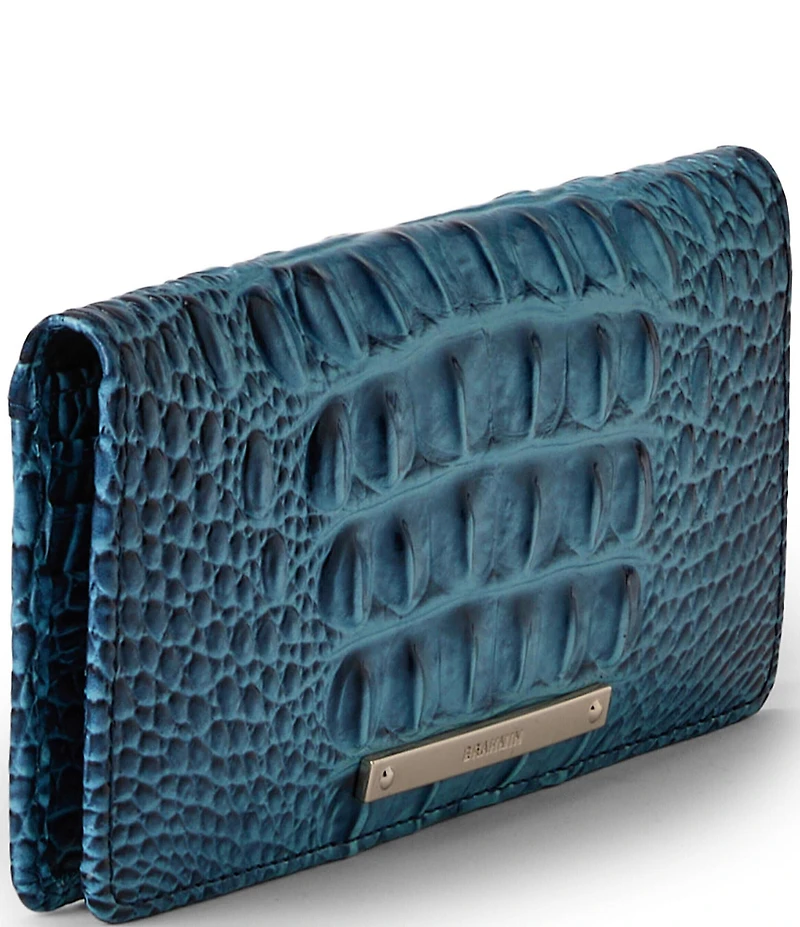 BRAHMIN Retro Blue Ady Wallet
