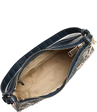 BRAHMIN Riverton Collection Josette Floral Shoulder Bag