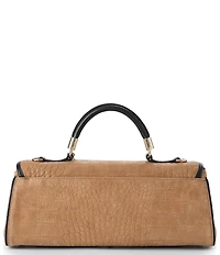 BRAHMIN San Lorenzo Collection Latte Dayan Satchel Bag