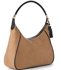 BRAHMIN San Lorenzo Collection Latte Edie Shoulder Bag