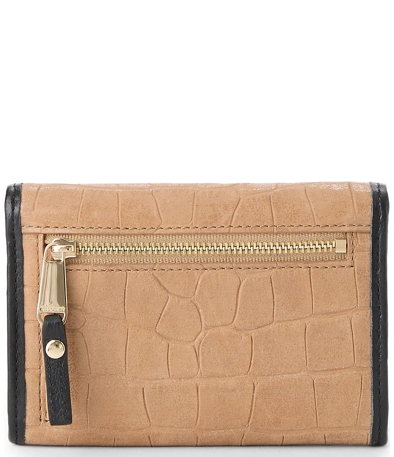 BRAHMIN San Lorenzo Collection Latte Kerra Wallet