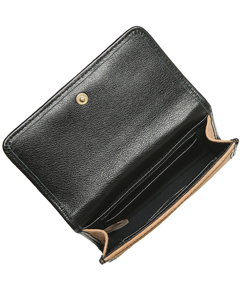 BRAHMIN San Lorenzo Collection Latte Kerra Wallet